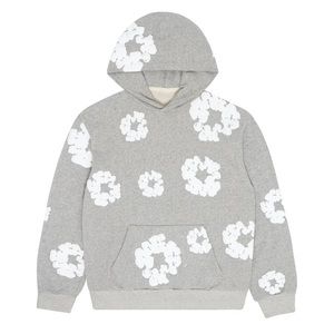 denim tears hoodie grey xxl